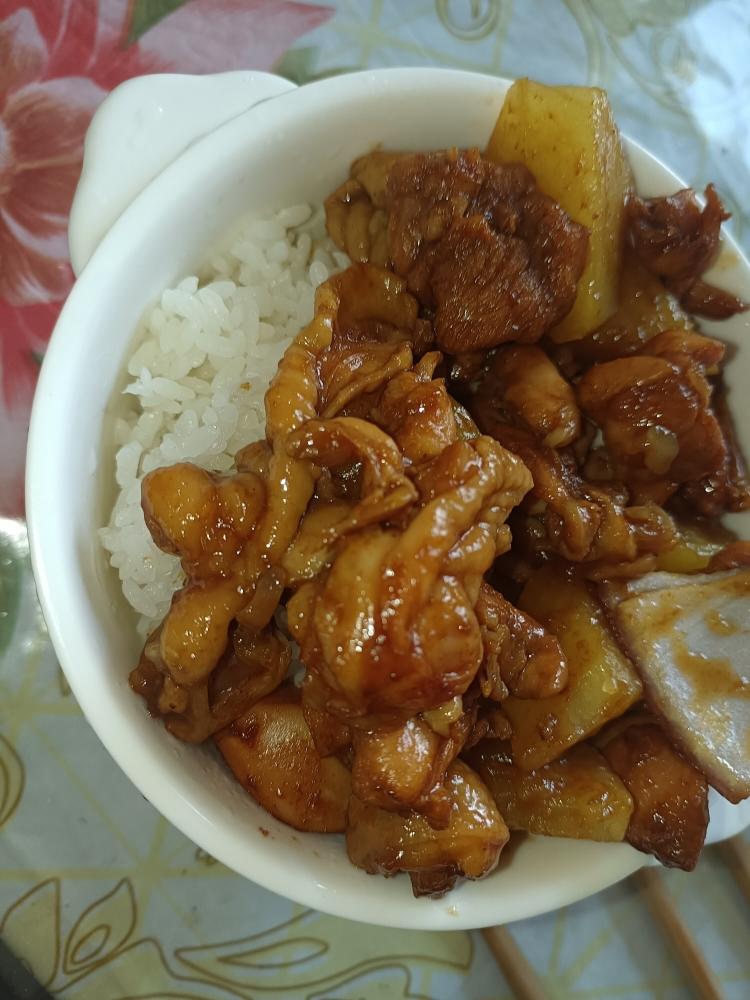 葱油焖鸡