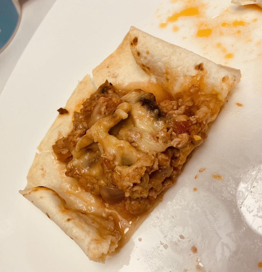 星爸爸的番茄牛肉芝士卷饼🌟