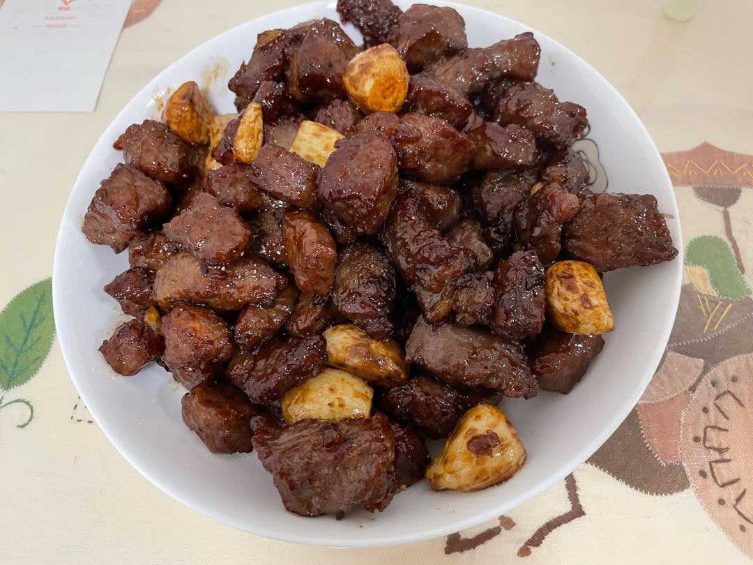 黑蒜子牛肉粒-津门秘方-家庭制作详细版