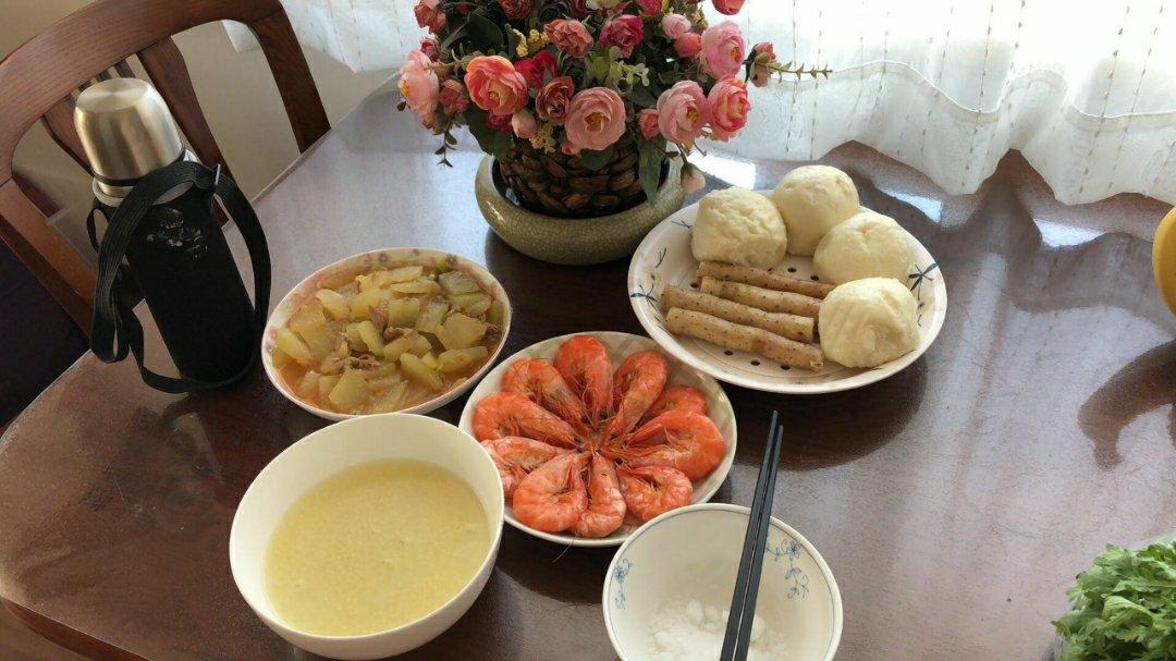 盐水煮虾