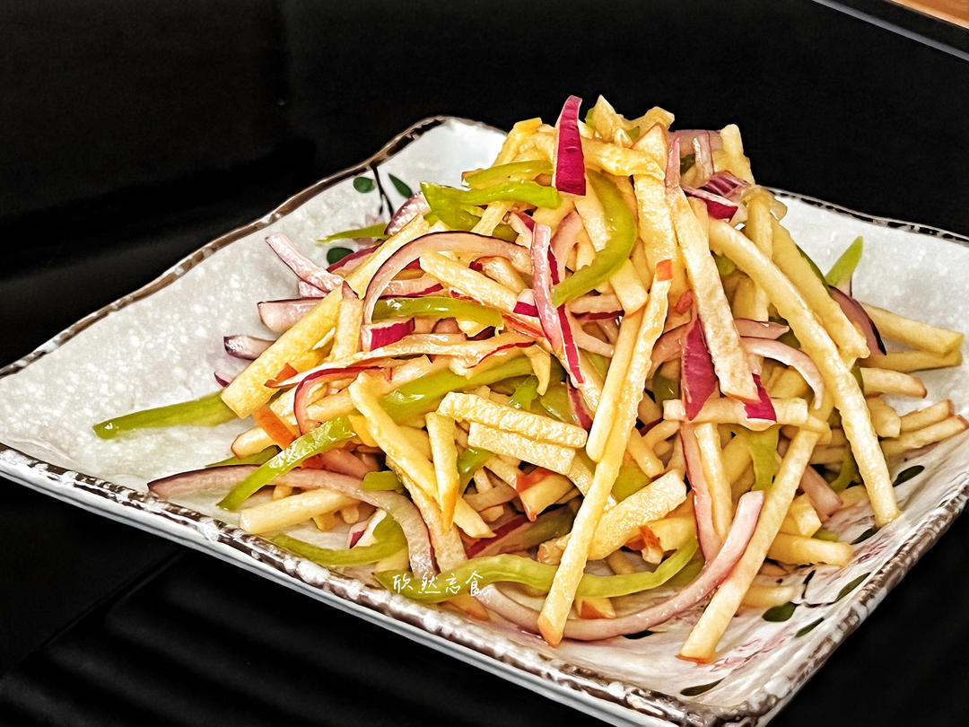 水果入菜🍎『别样皮辣红』清新脆爽解油腻的做法