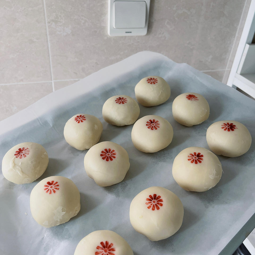 白酥皮云腿月饼