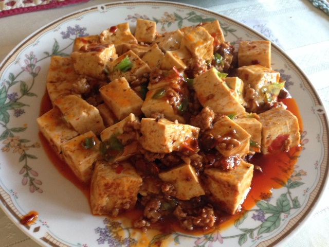 家常红烧肉末豆腐