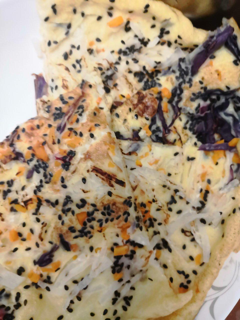 快手鸡蛋蔬菜饼