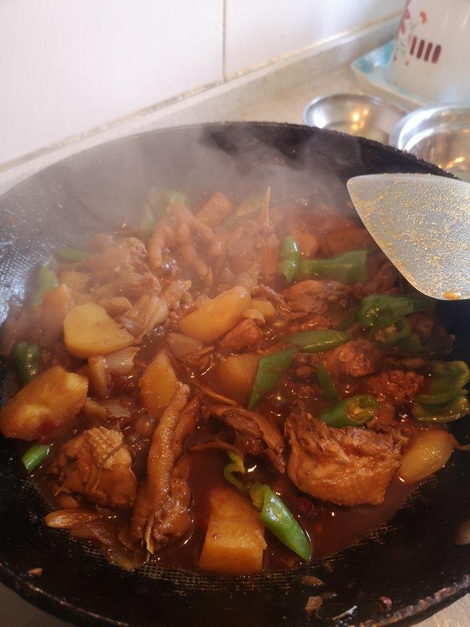 超详细大盘鸡做法（全鸡腿）