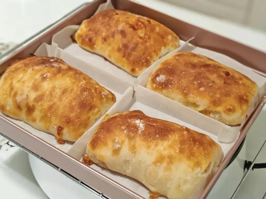 【ciabatta】家庭版恰巴塔，软乎乎的拖鞋面包