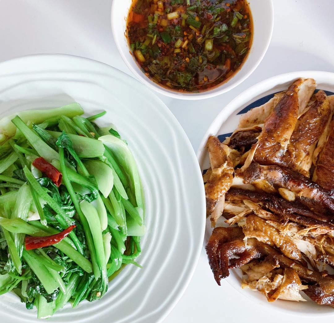 懒人食谱-豉油鸡