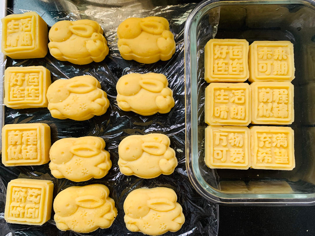 超简单零失败绿豆糕👩🏻‍🍳