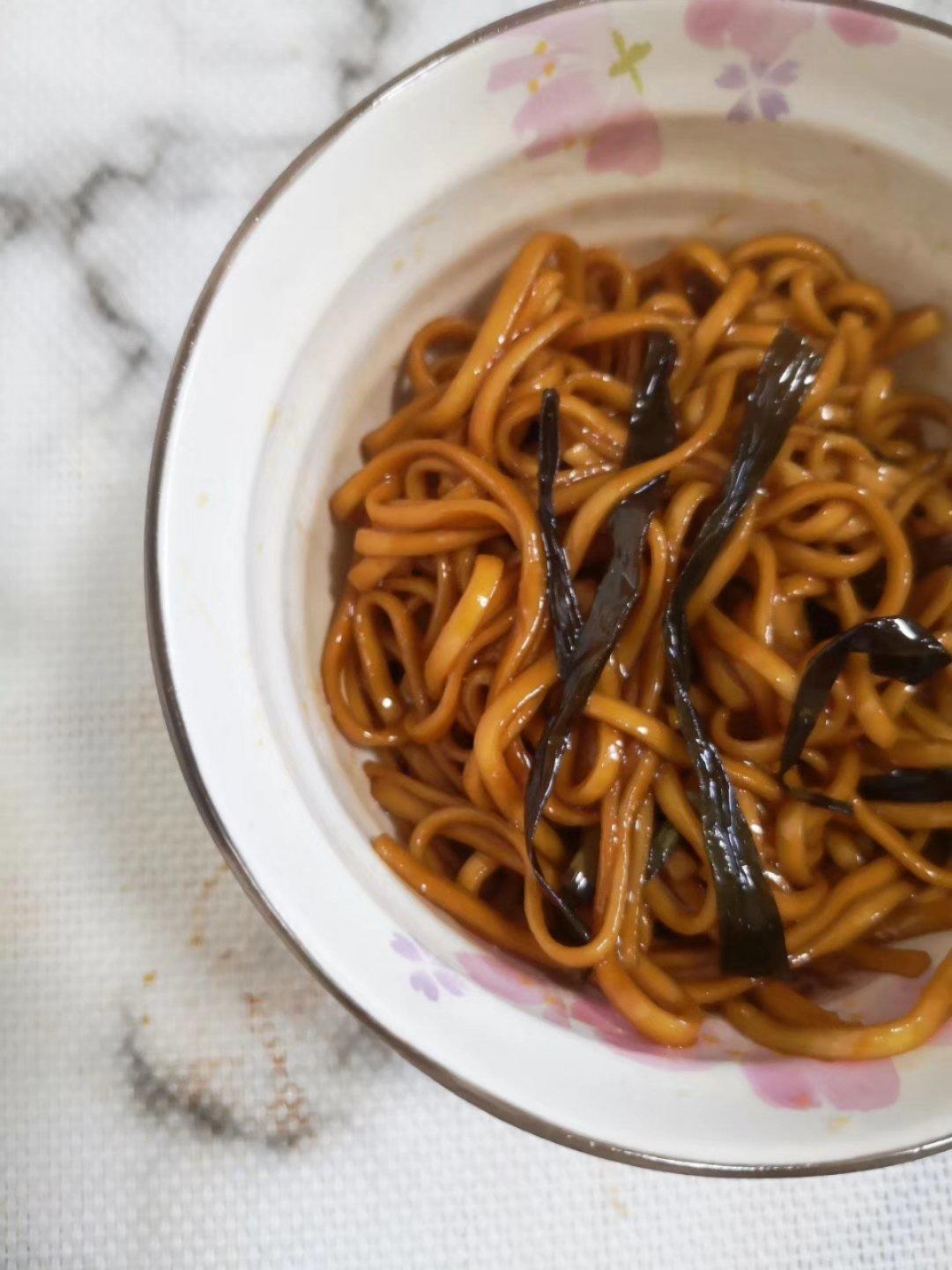 小快手葱油拌面