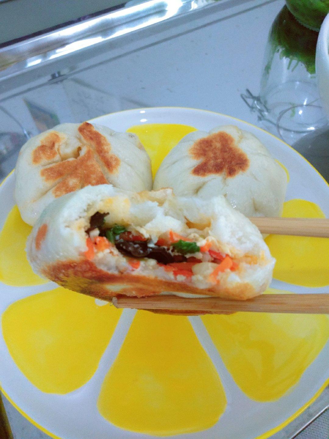 五彩素菜水饺