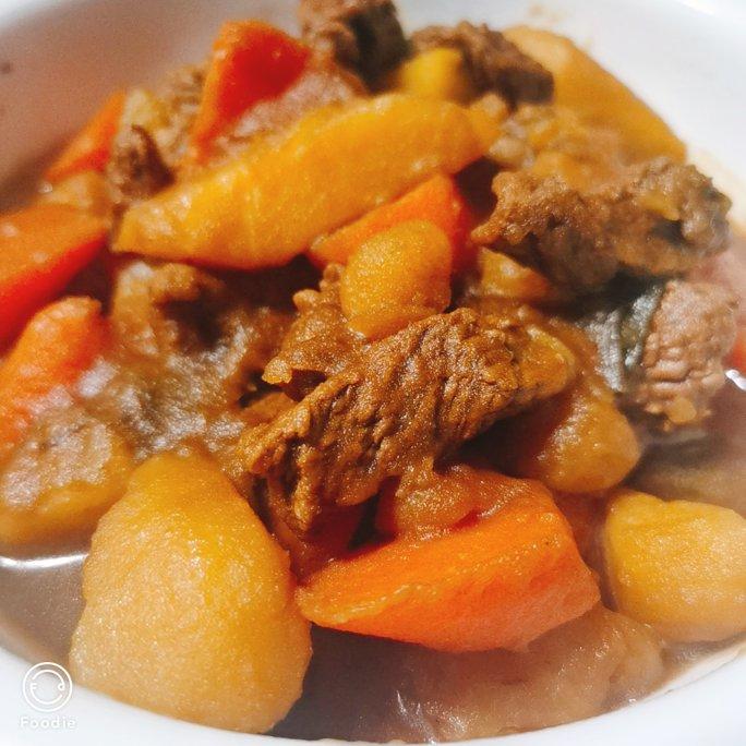 沙沙土豆胡萝卜炖牛肉