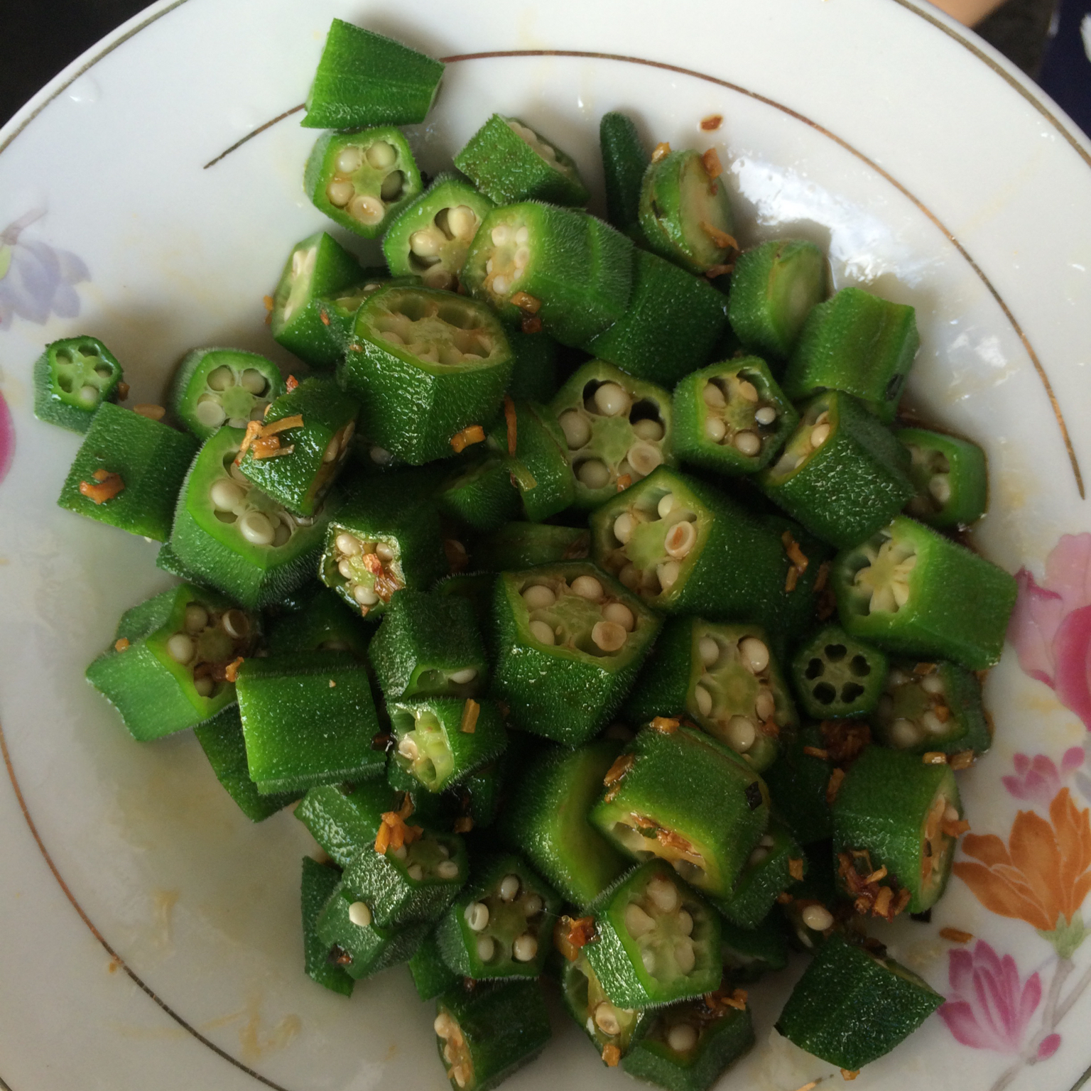 【白灼秋葵】清爽简单