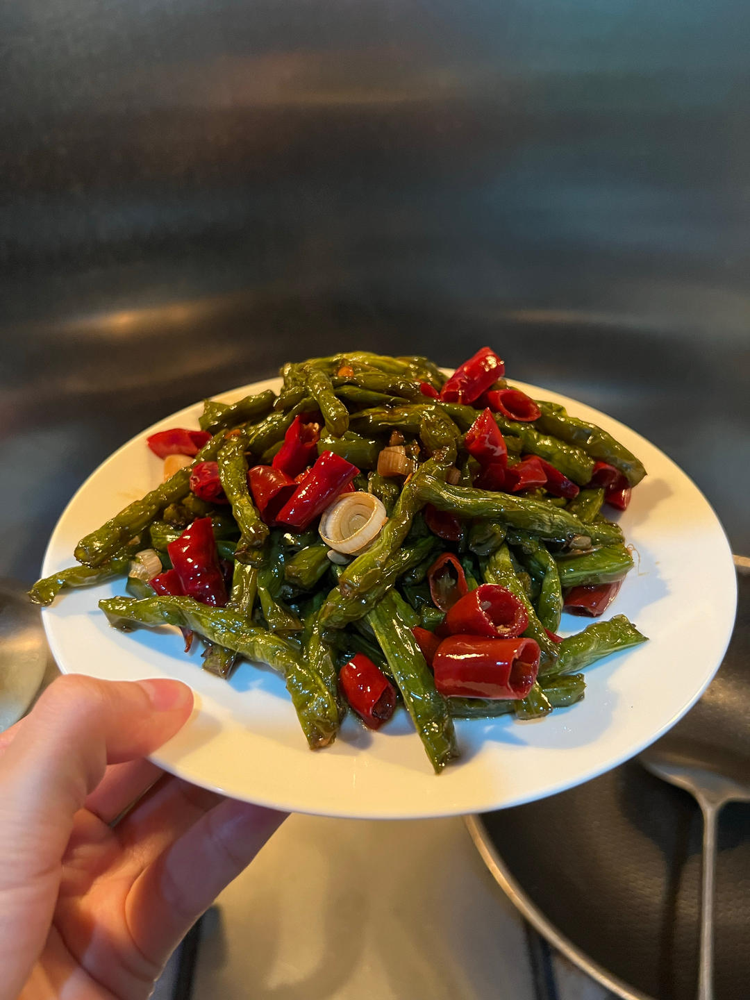 干煸四季豆（免炸