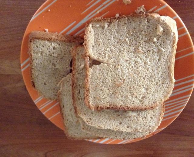 健康红糖全麦面包（面包机）的做法