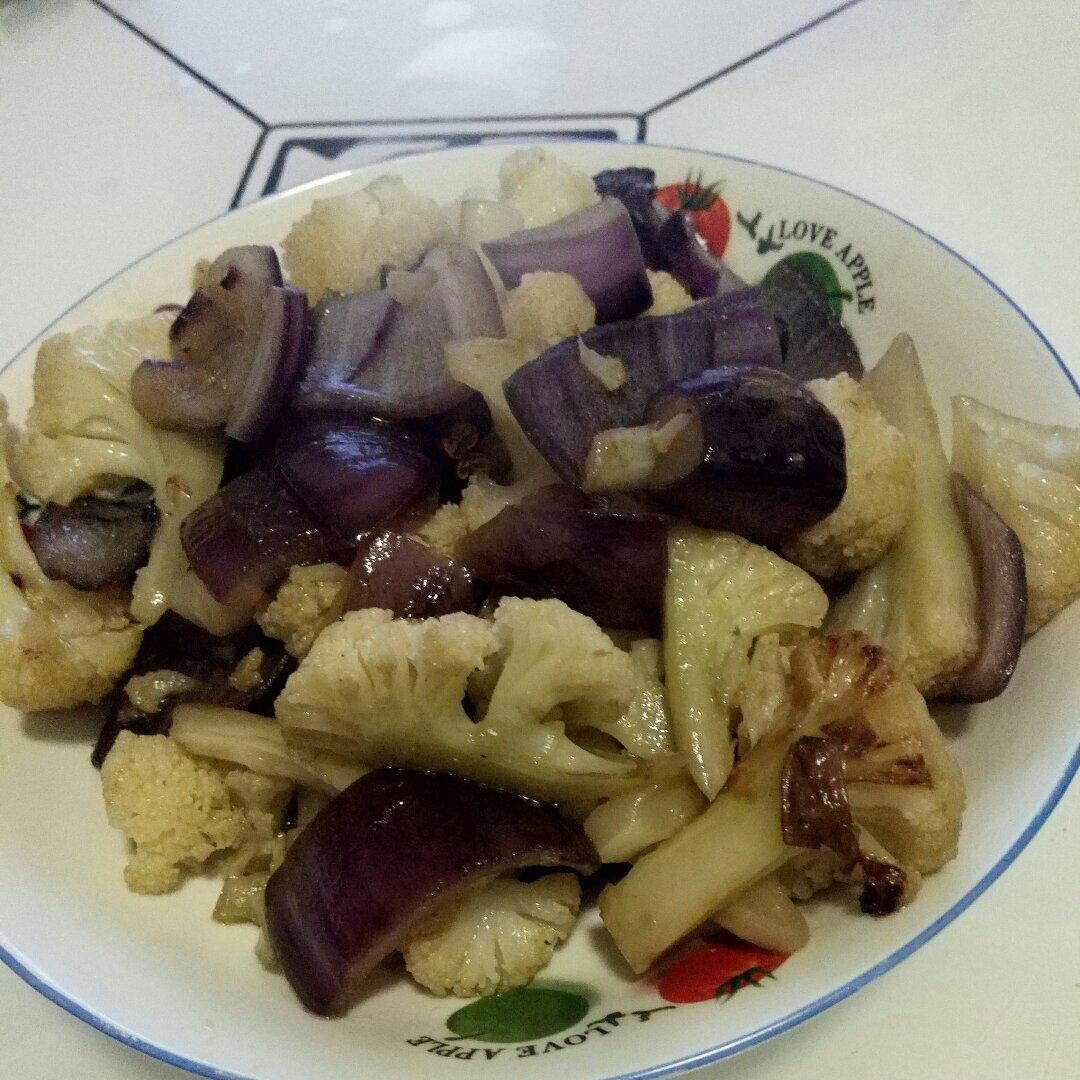 干煸洋葱花菜