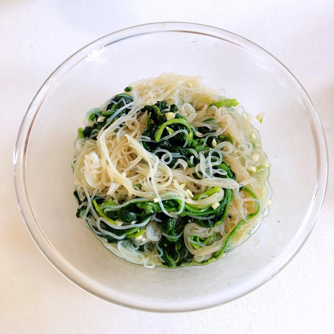 万能凉拌菜料汁（凉拌菠菜粉丝）