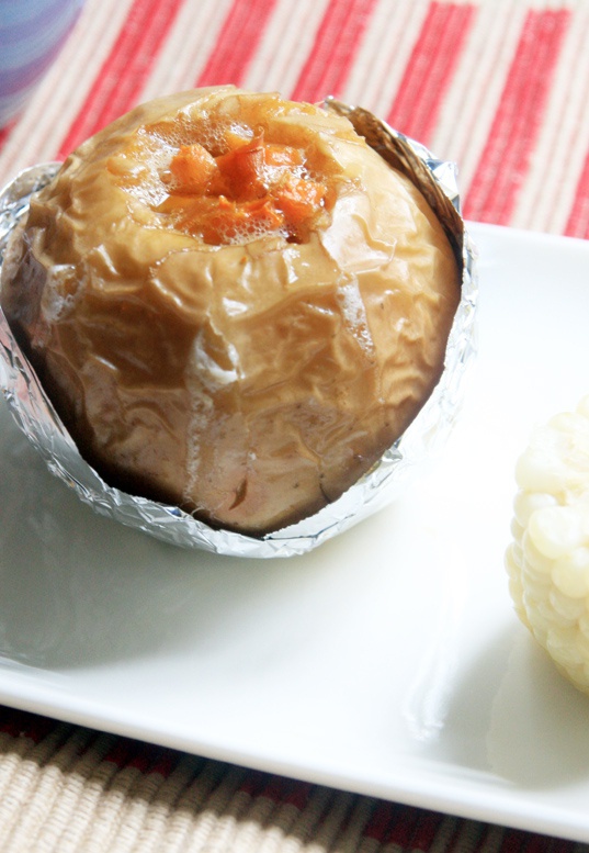 捞轮丝做的法式烤苹果