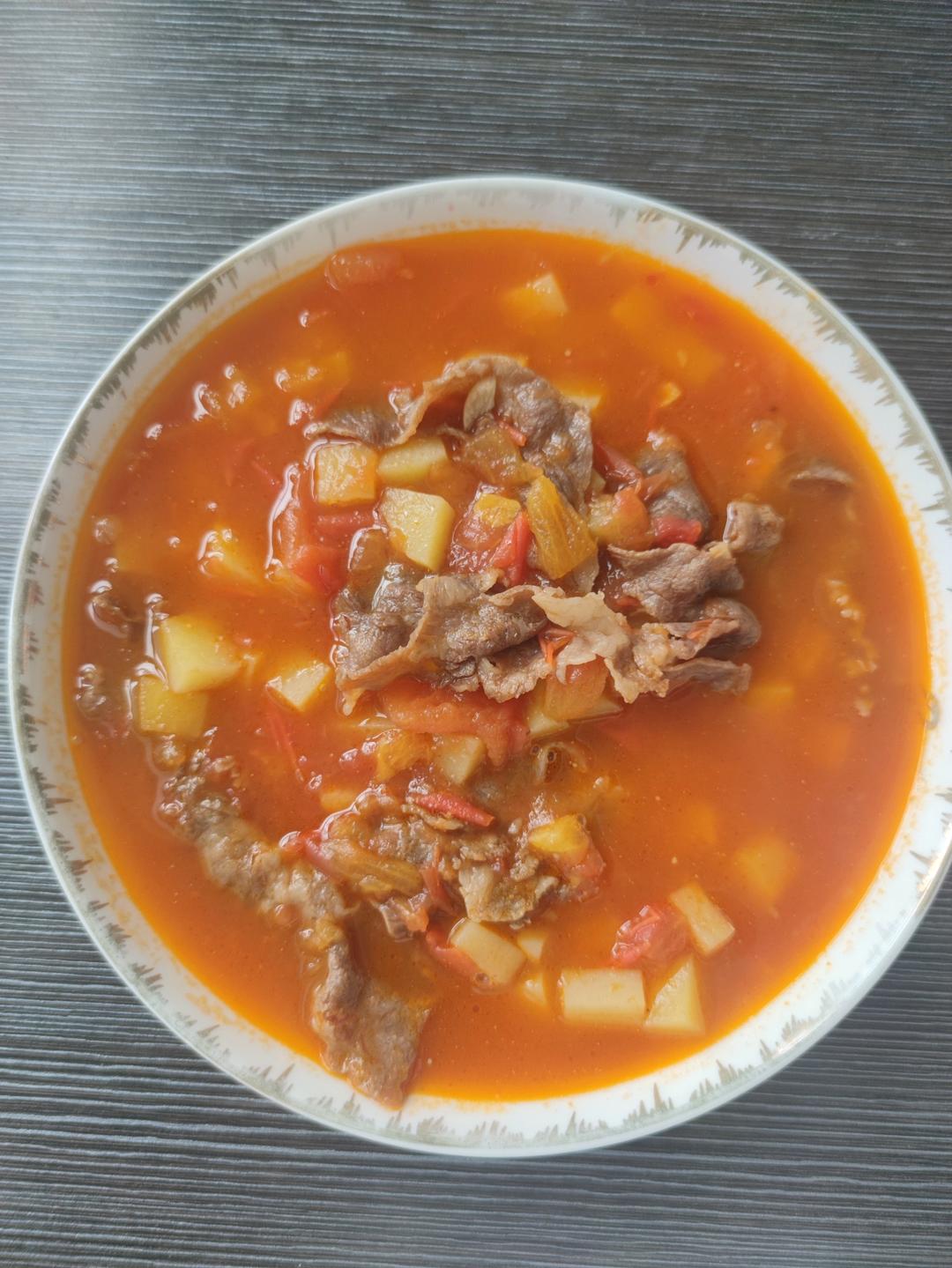 土豆肥牛