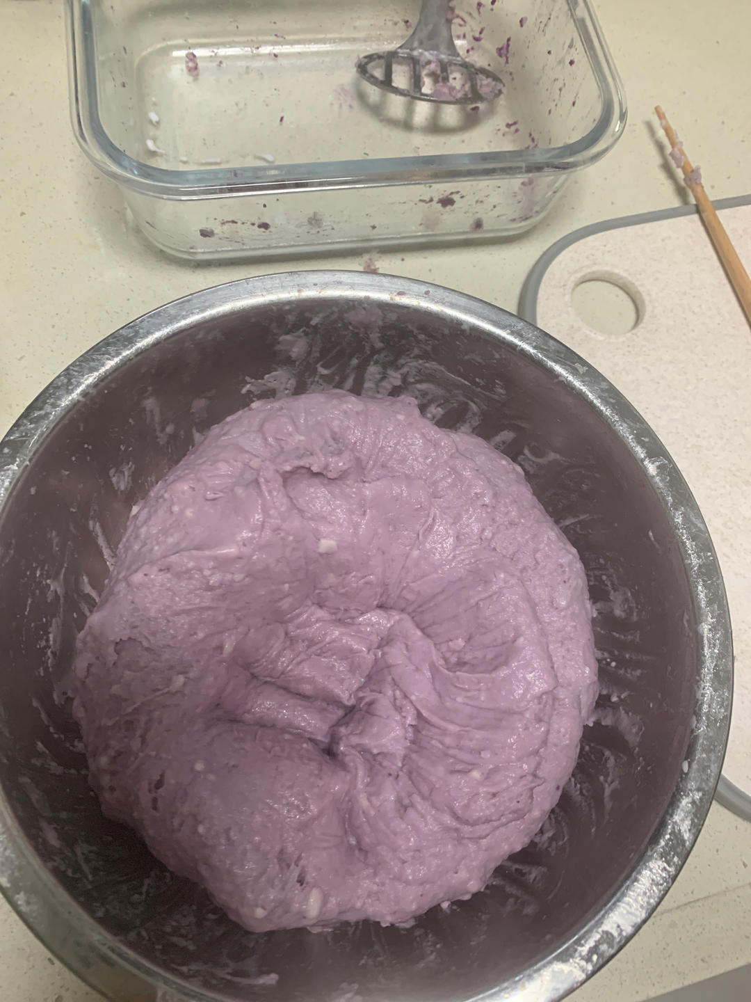 超浓稠的芋泥 好吃 不用炒