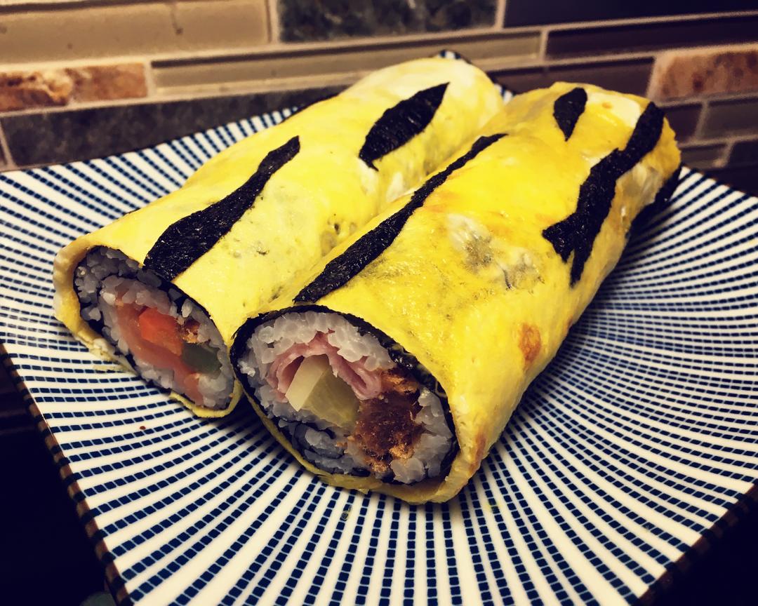 虎皮寿司卷的做法