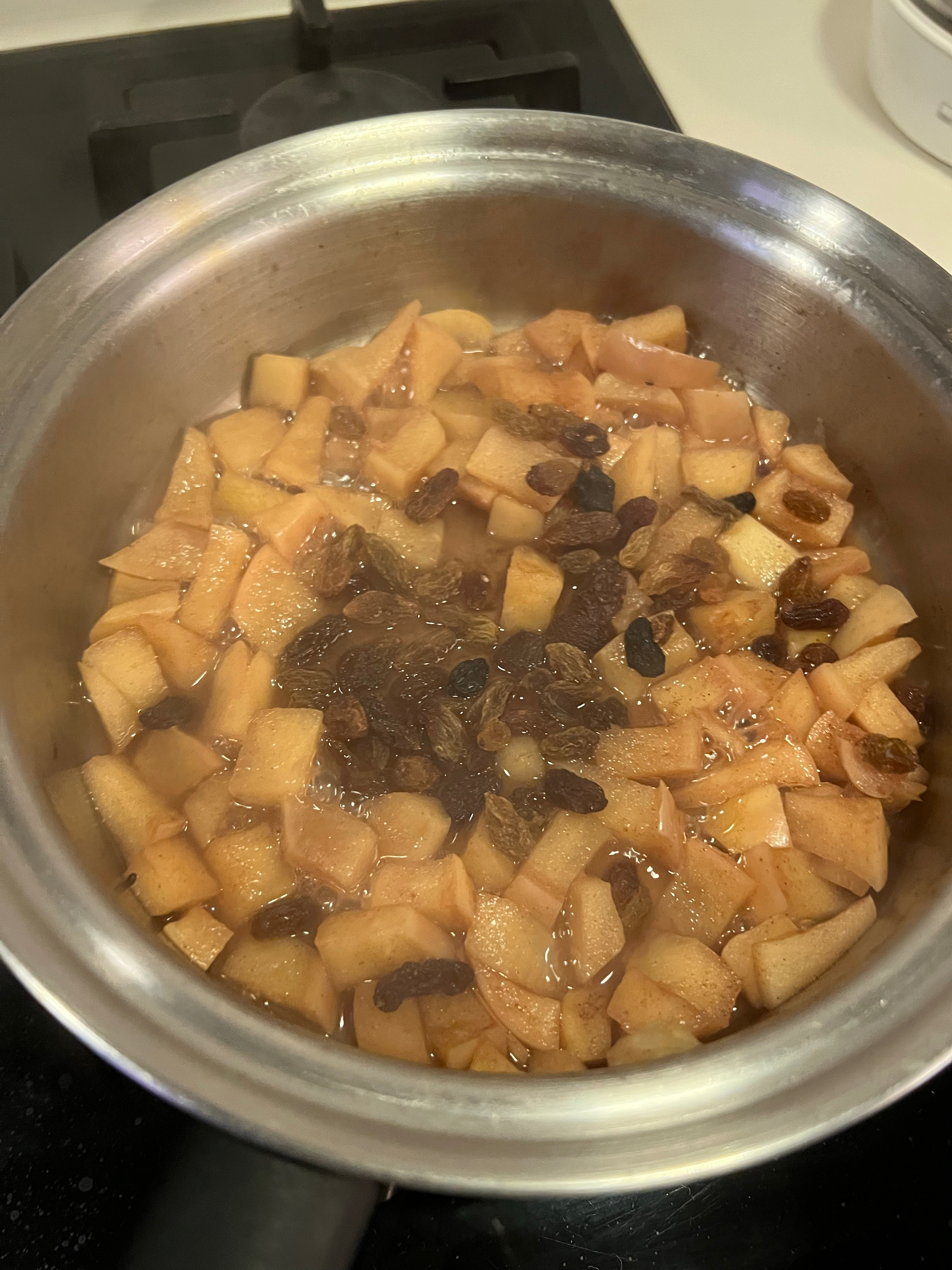 燕麦肉桂苹果派 Oats Cinnamon Apple Pie （无糖无油）的做法 步骤4