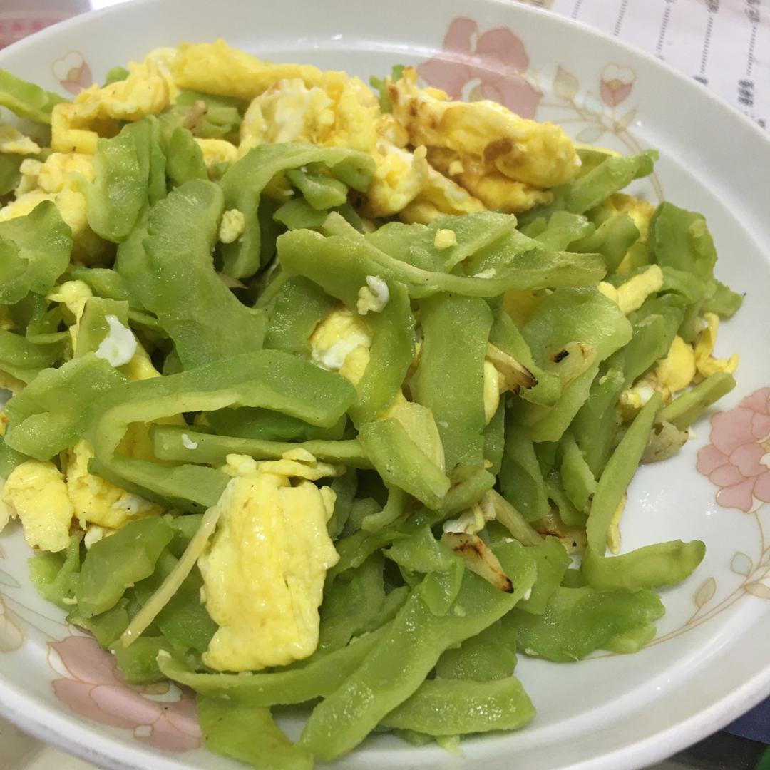 苦瓜炒蛋