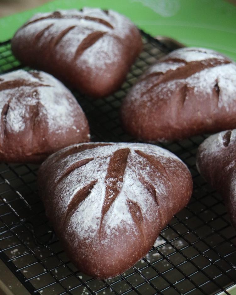 巧克力蔓越莓软欧