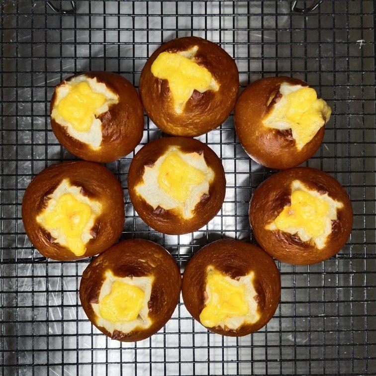 芝士咖喱火腿土豆碱水球