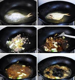 干烧平鱼的做法及制作技qiao的做法 步骤2