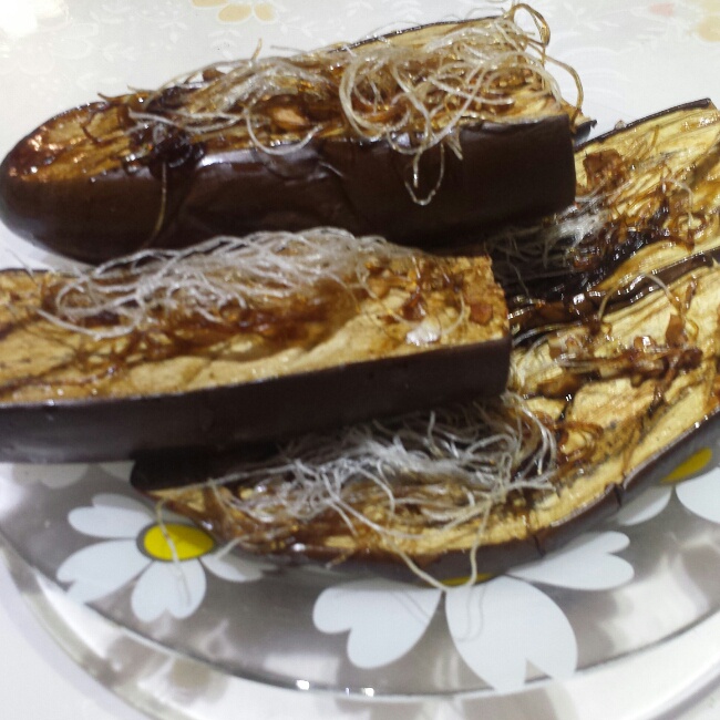 蒜味烤茄