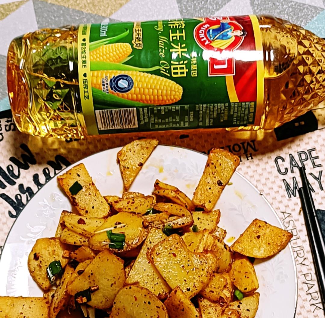香煎麻辣土豆片