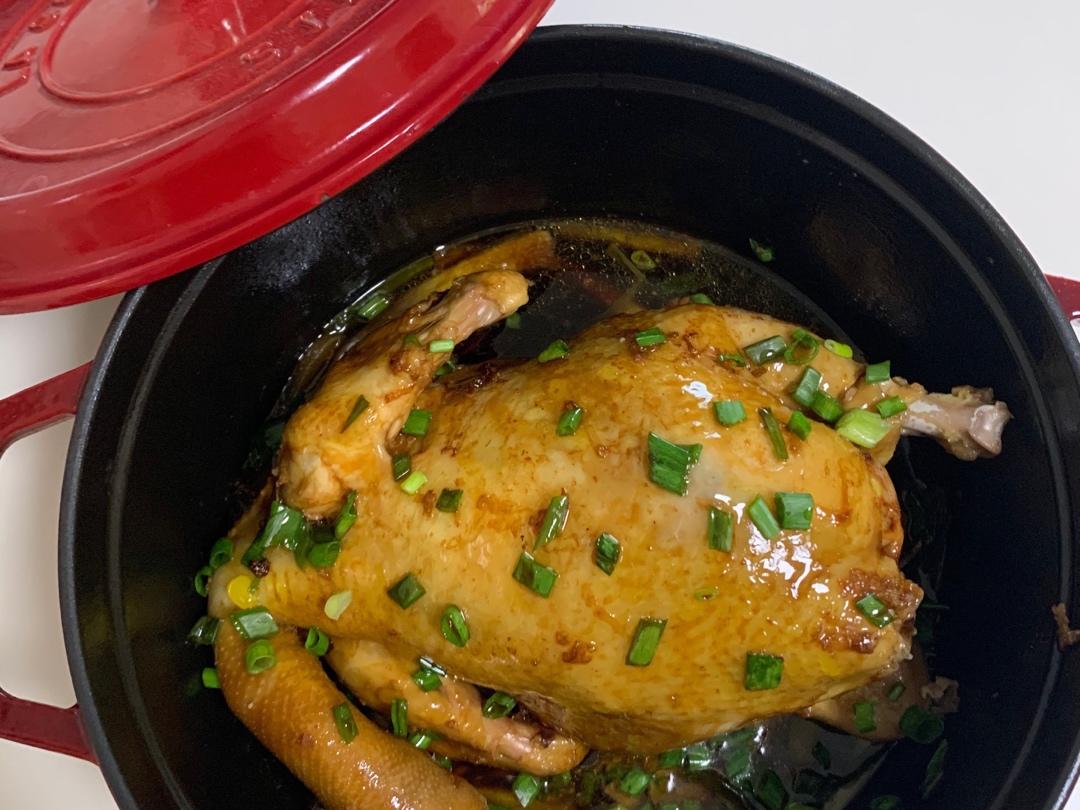 神仙葱油鸡（铸铁锅版）