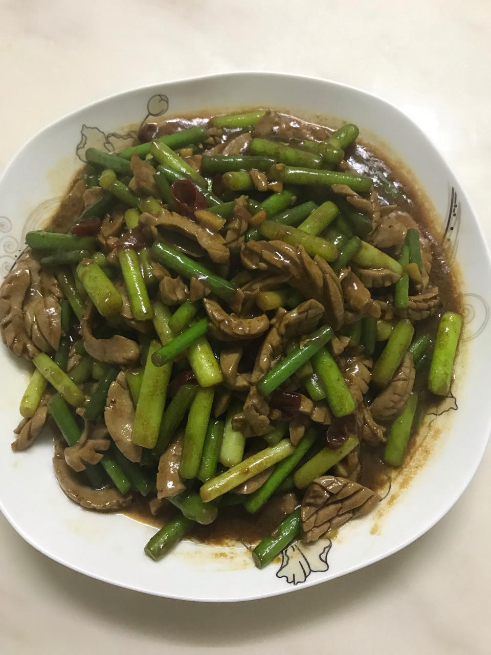 爆炒腰花
