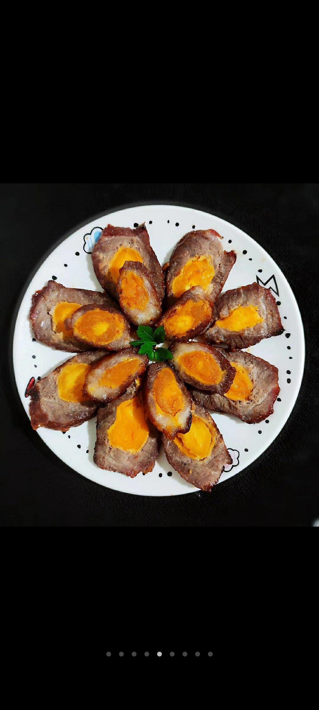 咸蛋叉烧肉（好吃得爆炸）