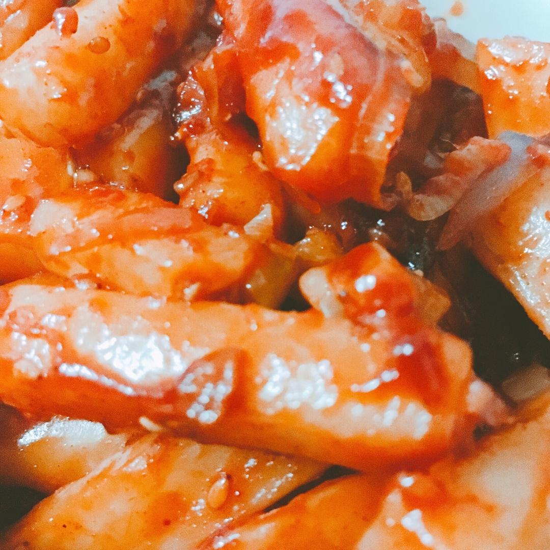 韩式辣炒年糕