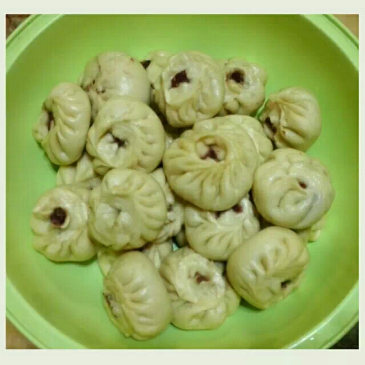 牛奶豆沙包