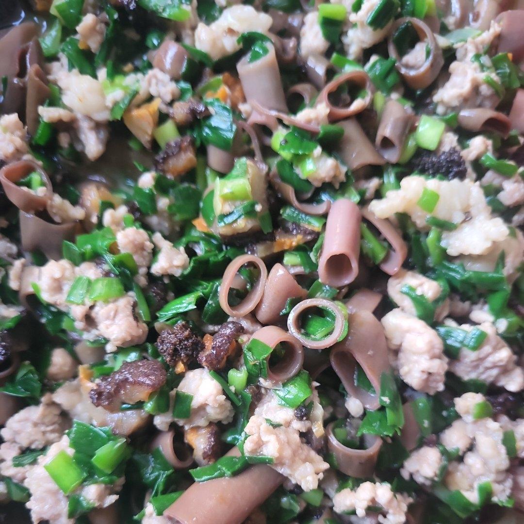 海肠捞饭