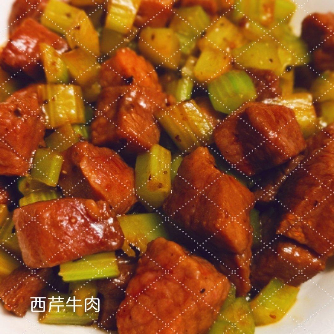 芹菜炒牛肉