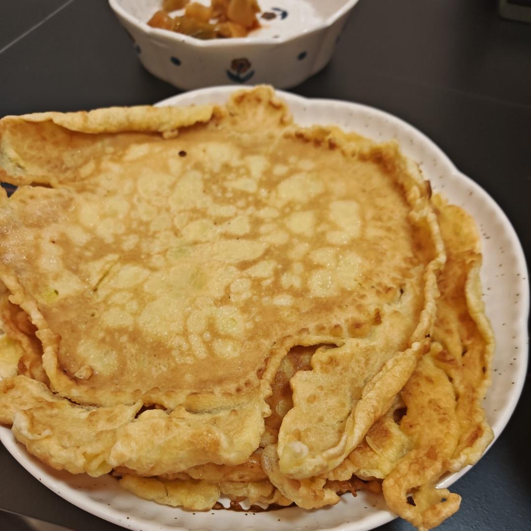 葱花鸡蛋饼