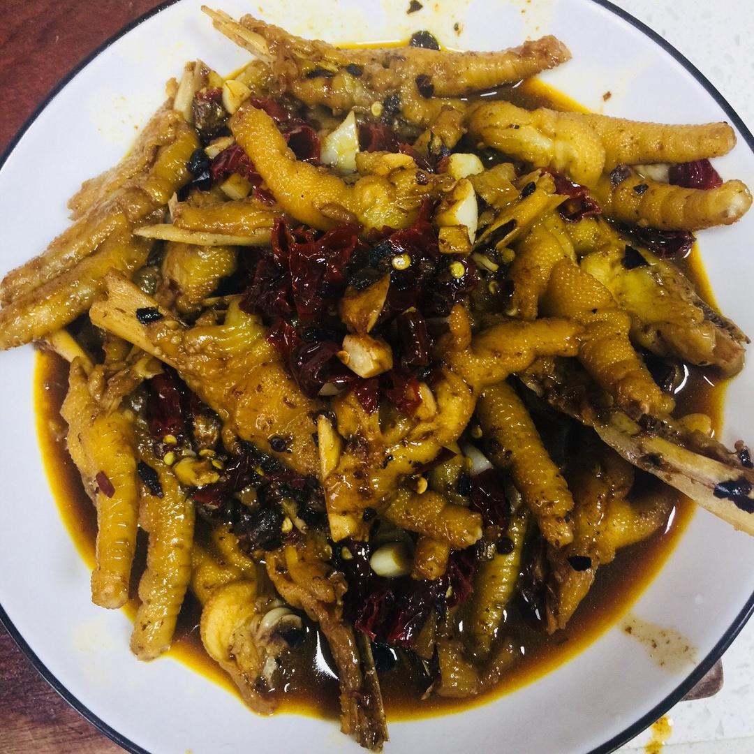 下酒鸡爪
