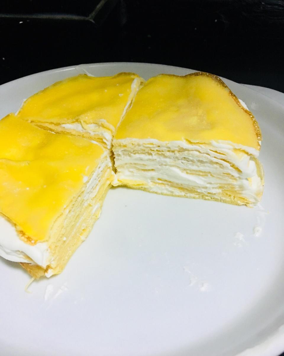 vickyding做的原味千层蛋糕