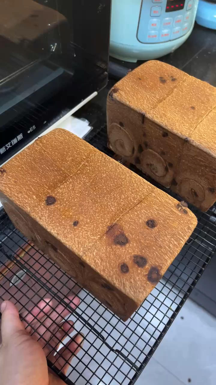 奶油巧克力吐司