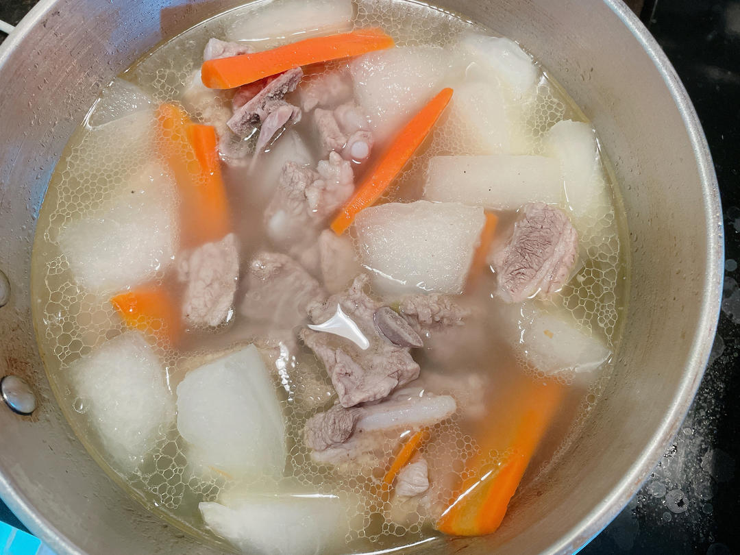 冬瓜排骨汤，夏天的味道
