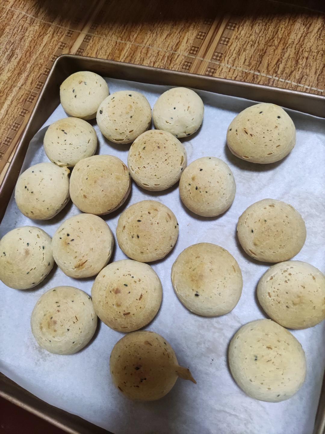 不用预拌粉的麻薯包（个个空心）