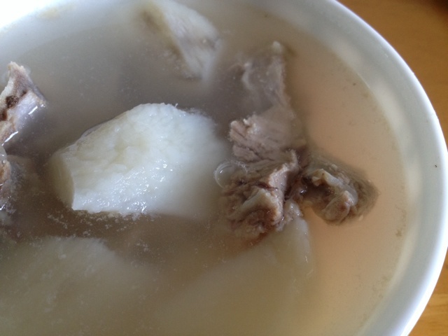 山药炖排骨