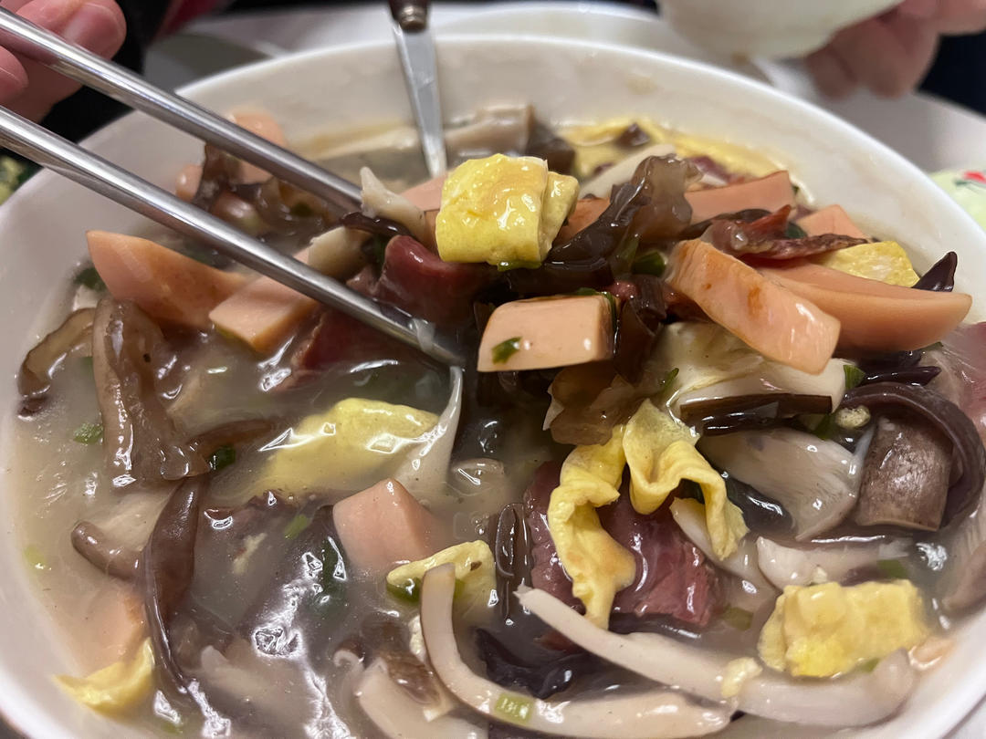 年夜饭川菜—烧三鲜、烧什锦