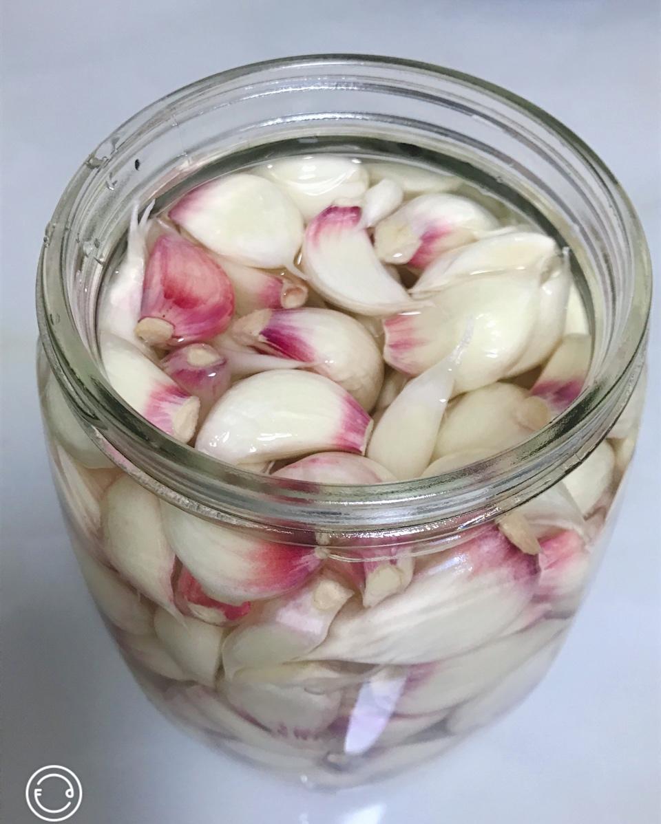 家庭版腌糖蒜