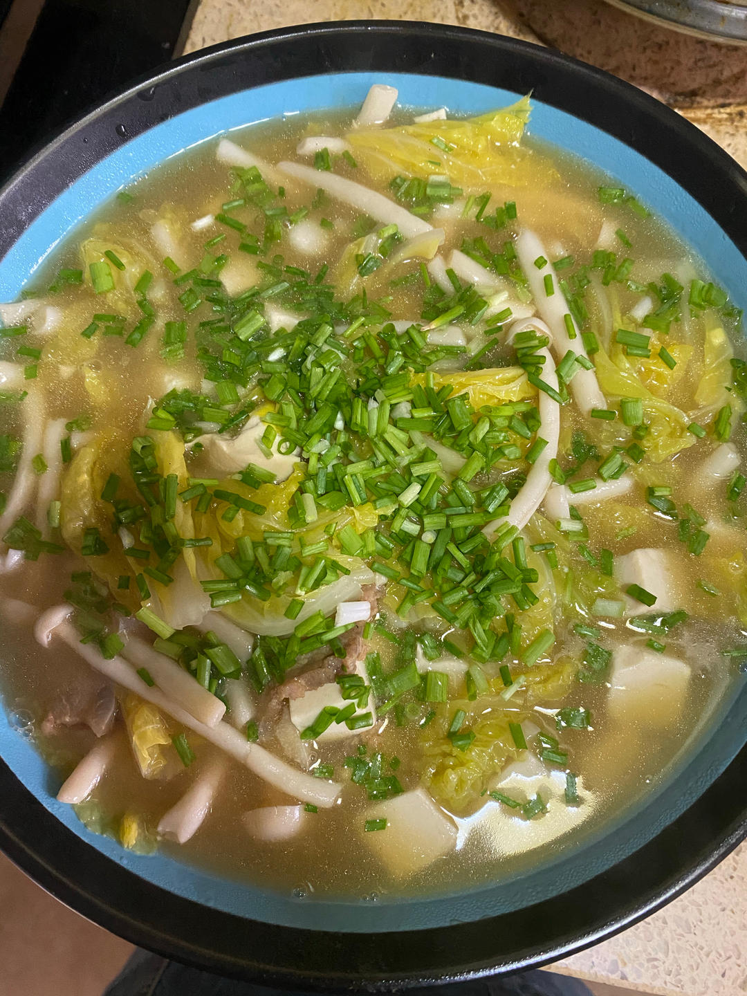 白菜炖豆腐