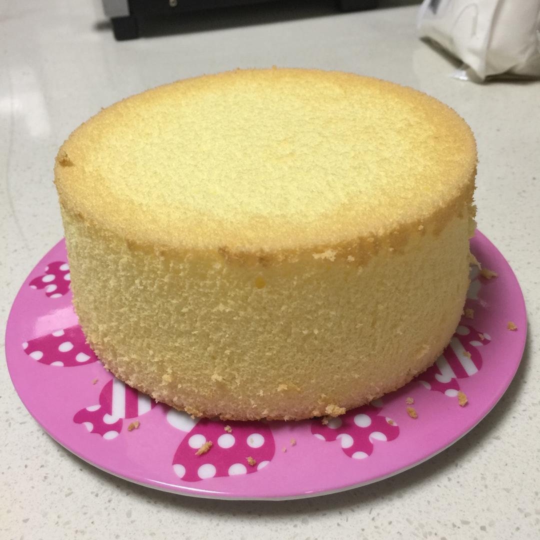 6寸戚风蛋糕（2蛋）