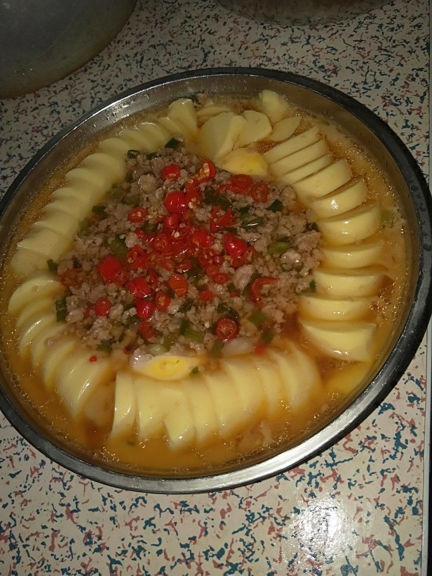 日本豆腐蒸肉沫